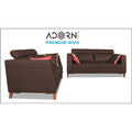 Premium Pluto 3+2 5 Seater Sofa Set (Brown)