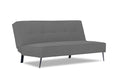 Adorn India Benjamin 3 Seater Sofa Cum Bed (Grey) (3 Year Warranty)