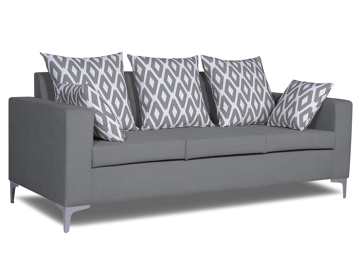 Adorn India Anigma Modular Sofa Set (Grey)
