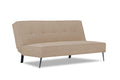 Adorn India Benjamin 3 Seater Sofa Cum Bed (Beige) (3 Year Warranty)