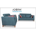 Premium Pluto 3+2 5 Seater Sofa Set (Blue)