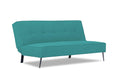 Adorn India Benjamin 3 Seater Sofa Cum Bed (Aqua Blue) (3 Year Warranty)