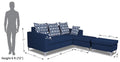 Anigma Modular Sofa Set (Blue)