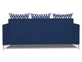 Adorn India Anigma 3 Seater Sofa (Blue)