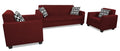 Blazer Plus 3-1-1 5 Seater Sofa Set (Maroon)