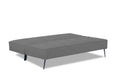 Adorn India Benjamin 3 Seater Sofa Cum Bed (Grey) (3 Year Warranty)