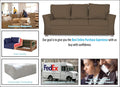 Alexia 3+2 5 Seater Sofa Set (Camel)