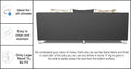 Alica 3+2+1 6 Seater Sofa Set (Dark Grey)
