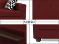 Blazer L Shape 6 Seater Sofa Set (Left Side) (Maroon)