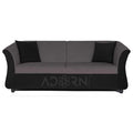 Acura 3 Seater Sofa (Brown & Beige)