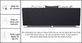 Alica 3+2+1 6 Seater Sofa Set (Dark Grey & Black)