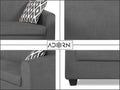 Blazer 3-1-1 5 Seater Sofa Set (Grey)