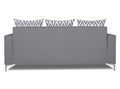 Adorn India Anigma 3 Seater Sofa (Grey)