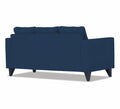 Adorn India Chandler Plus 3 Seater Sofa (Blue) (3 Year Warranty)