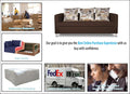 Alita 3+2+1 Compact 6 Seater Sofa Set (Brown, Wood)
