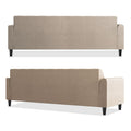 Adorn India Rio Elegant L Shape 5 Seater Sofa Set (RHS) (Beige) (3 Year Warranty)