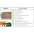 Adorn India Premium Camilla 3 Seater Sofa (Velvet Fabric Colour Camel)