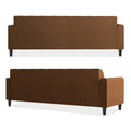 Rio Elegant L Shape 5 Seater Sofa Set (RHS) (Brown)