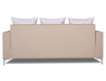 Adorn India Anigma 3 Seater Sofa (Beige)
