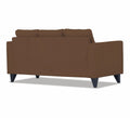 Adorn India Wood Chandler Plus 3 Seater Sofa (Brown), 3-Person Sofa