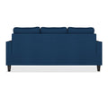 Adorn India Chandler Decent 3 Seater Sofa (Blue) (3 Year Warranty)