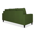 Adorn India Chandler Decent 3 Seater Sofa (Green) (3 Year Warranty)