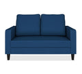Adorn India Chandler Decent 2 Seater Sofa (Blue) (3 Year Warranty)
