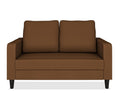 Adorn India Chandler Decent 2 Seater Sofa (Brown) (3 Year Warranty)