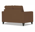 Adorn India Chandler Plus 2 Seater Sofa (Brown) (3 Year Warranty)