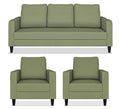 Adorn India Chandler Decent 3+1+1 5 Seater Sofa Set (Green) (3 Year Warranty)
