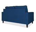 Adorn India Chandler Decent 2 Seater Sofa (Blue) (3 Year Warranty)