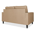 Adorn India Chandler Decent 2 Seater Sofa (Beige) (3 Year Warranty)