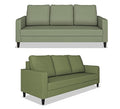 Adorn India Chandler Decent 3+1+1 5 Seater Sofa Set (Green) (3 Year Warranty)