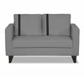 Adorn India Chandler Plus 2 Seater Sofa (Grey) (3 Year Warranty)