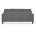 Adorn India Chandler Decent 3 Seater Sofa (Grey) (3 Year Warranty)