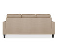 Adorn India Chandler Decent 3 Seater Sofa (Beige) (3 Year Warranty)