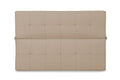 Adorn India Benjamin 3 Seater Sofa Cum Bed (Beige) (3 Year Warranty)