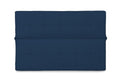 Adorn India Benjamin 3 Seater Sofa Cum Bed (Blue) (3 Year Warranty)