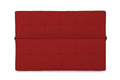 Adorn India Benjamin 3 Seater Sofa Cum Bed (Red) (3 Year Warranty)