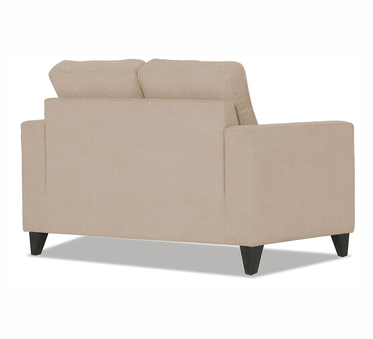 Adorn India Chandler Plus 2 Seater Sofa (Beige)