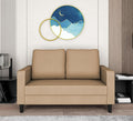 Adorn India Chandler Decent 2 Seater Sofa (Beige) (3 Year Warranty)