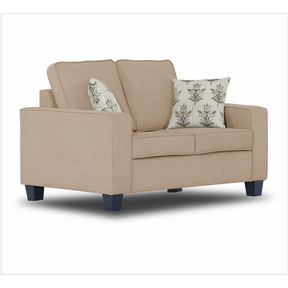 Adorn India Camden 2 Seater Sofa (Beige)