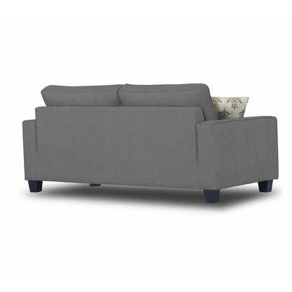 Adorn India Camden 3 Seater Sofa (Grey)