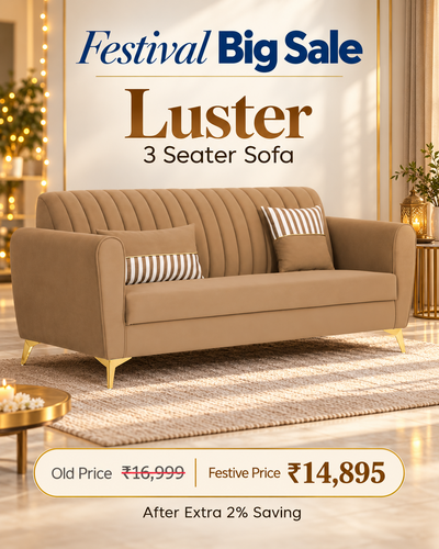Luster 3 Seater
