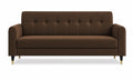 Rio Elegant 3 Seater Sofa (Brown)