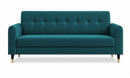 Rio Elegant 3 Seater Sofa (Aqua Blue)