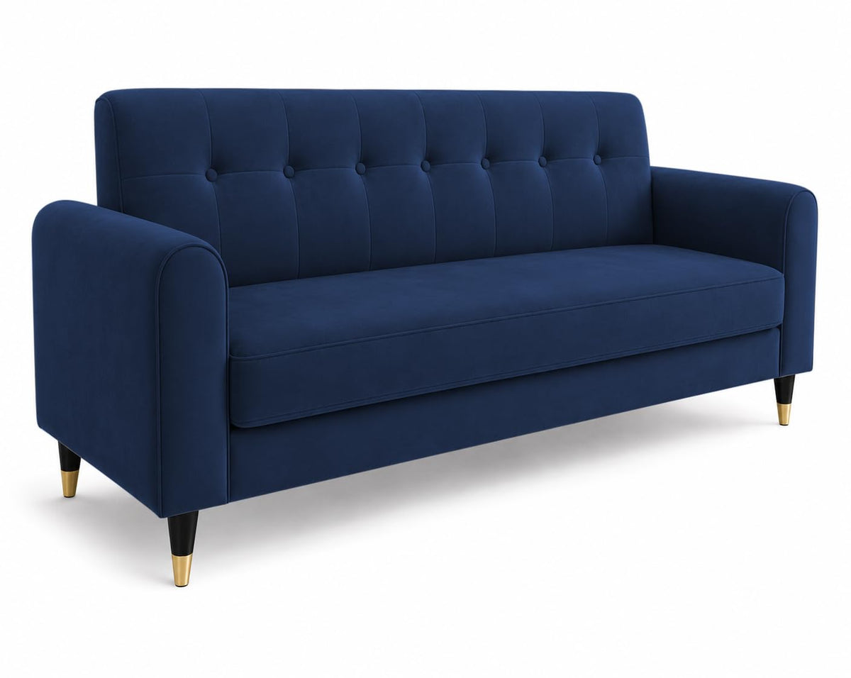 Rio Elegant 3 Seater Sofa (Blue)