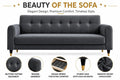 Rio Elegant 3 Seater Sofa (Grey)