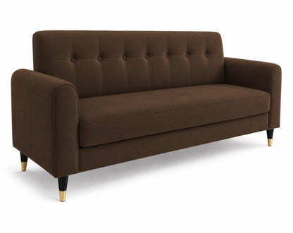 Rio Elegant 3 Seater Sofa (Brown)