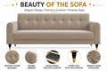 Rio Elegant 3 Seater Sofa (Beige)